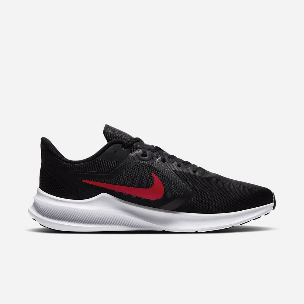 Chaussure De Running Nike Downshifter 10 Noir 6107-384 Black/White/University Red Homme | ZZT-35261122